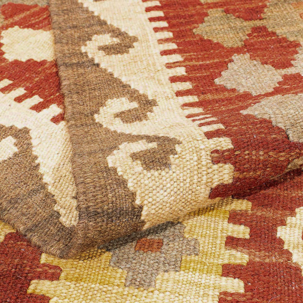 Kelim tapijt - Splash - 289 x 200 cm - veelkleurig