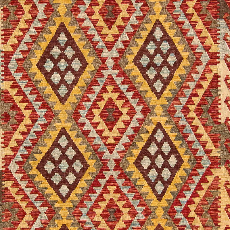 Kelim tapijt - Splash - 289 x 208 cm - veelkleurig