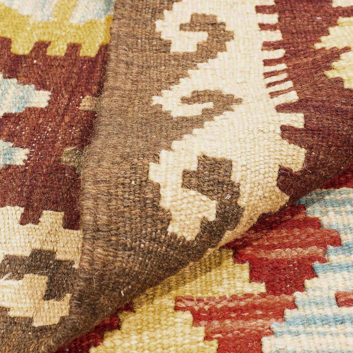 Kelim tapijt - Splash - 289 x 208 cm - veelkleurig