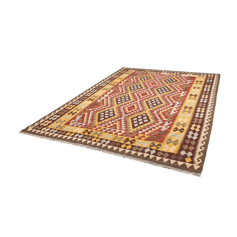 Kelim tapijt - Splash - 289 x 208 cm - veelkleurig