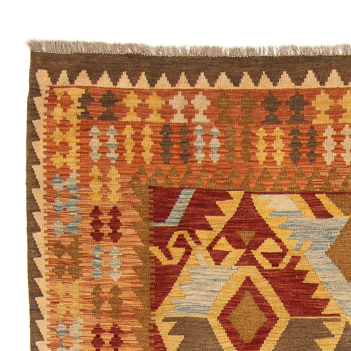 Kelim tapijt - Splash - 305 x 199 cm - veelkleurig