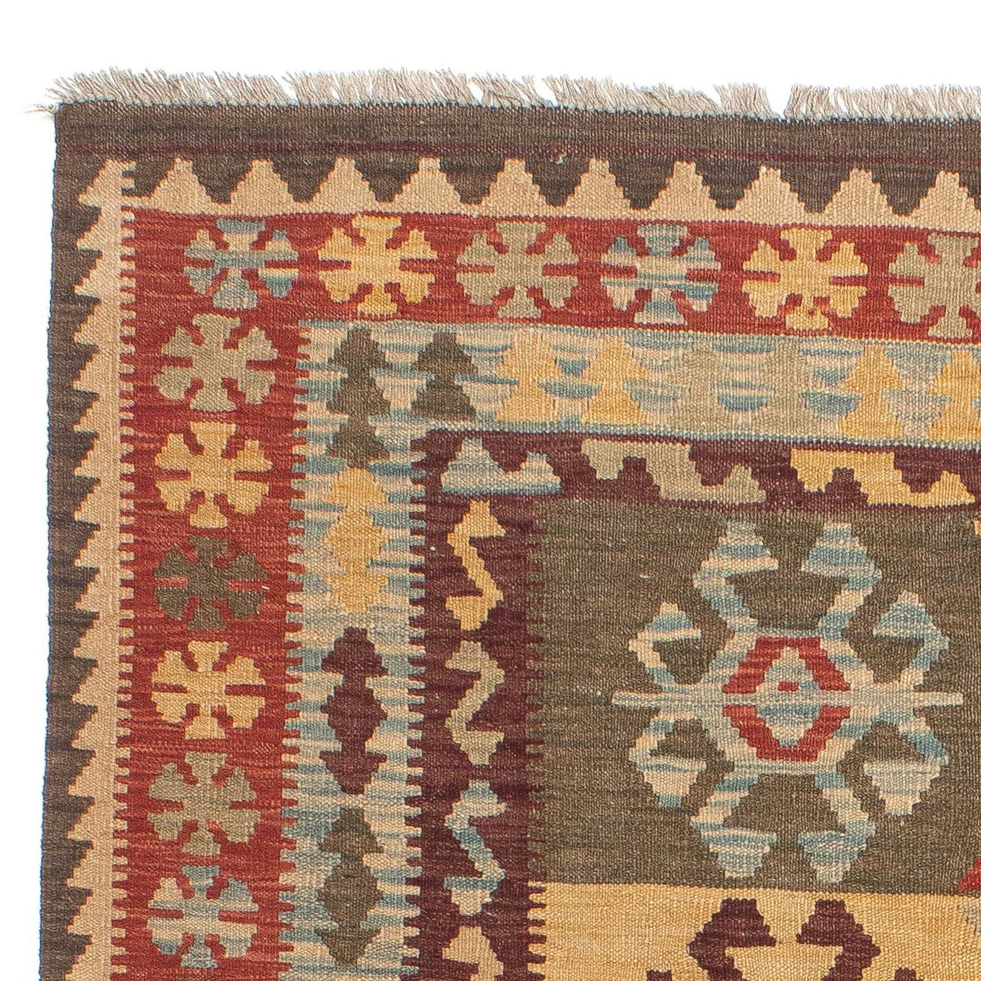 Kilim Fars Tapijt 196x151cm