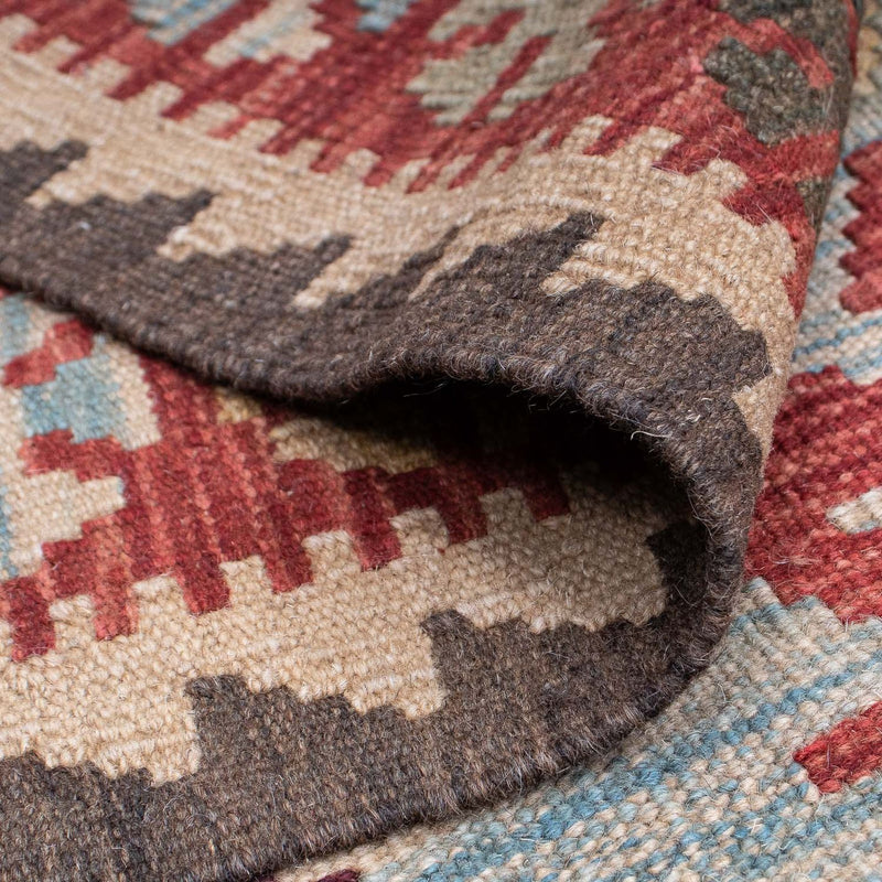 Kelim tapijt - Oosters - 196 x 151 cm - veelkleurig