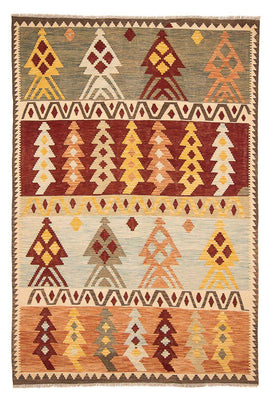 Kelim tapijt - Splash - 295 x 194 cm - veelkleurig