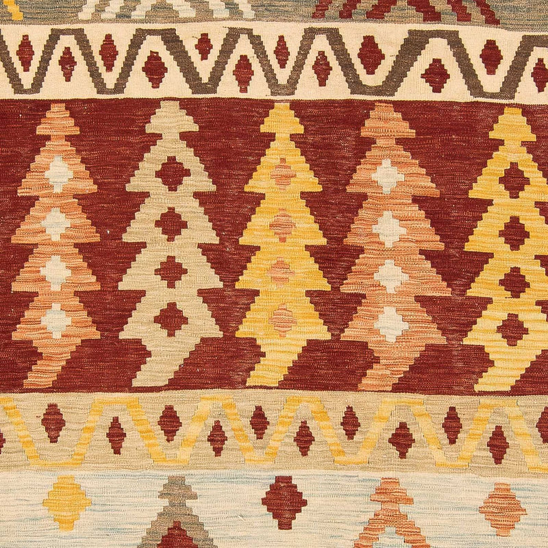 Kelim tapijt - Splash - 295 x 194 cm - veelkleurig