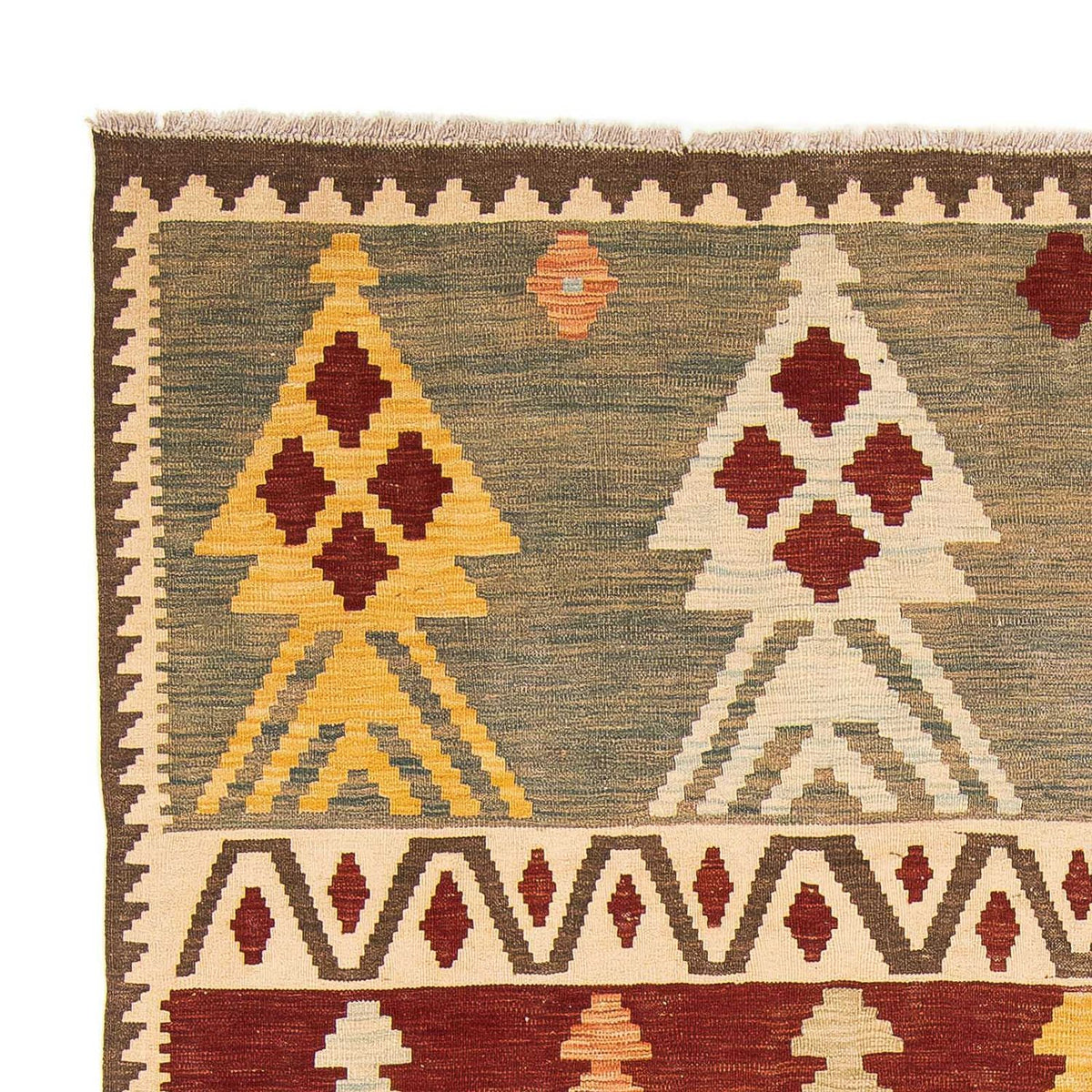 Kelim tapijt - Splash - 295 x 194 cm - veelkleurig