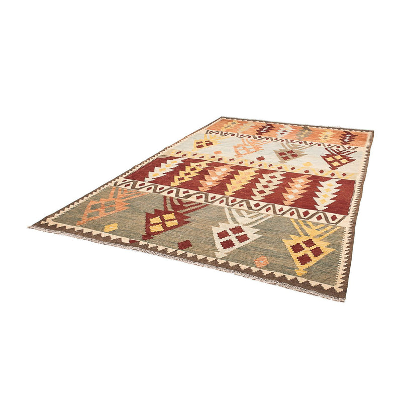 Kelim tapijt - Splash - 295 x 194 cm - veelkleurig