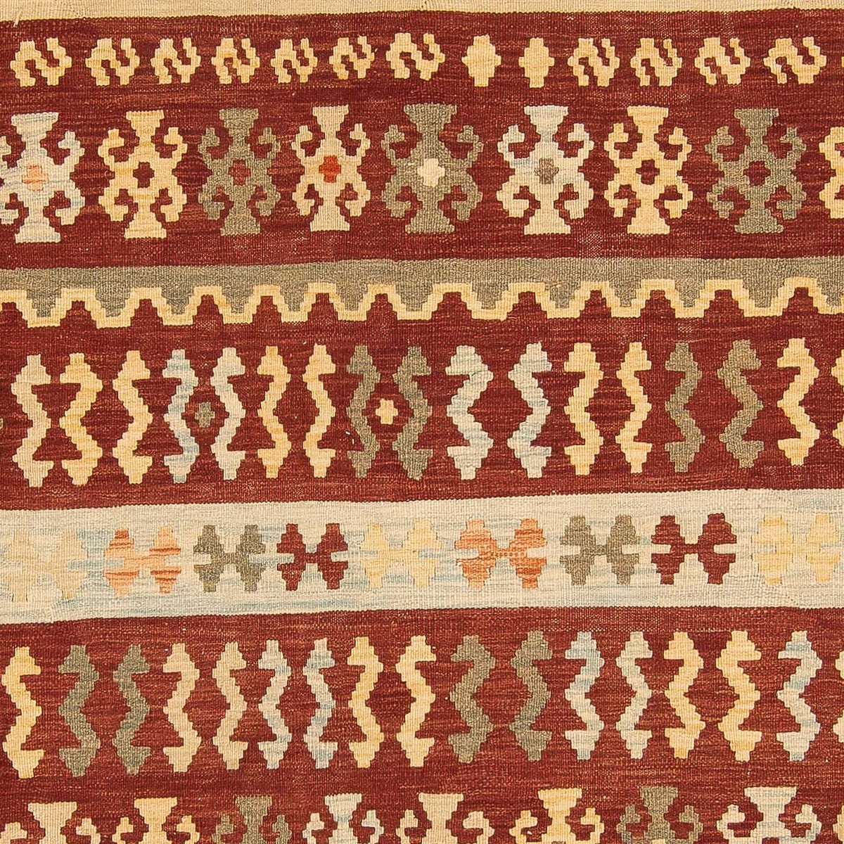 Kelim tapijt - Splash - 289 x 189 cm - veelkleurig