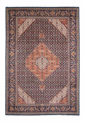 Perzisch tapijt - Tabriz - 309 x 209 cm - donkerblauw