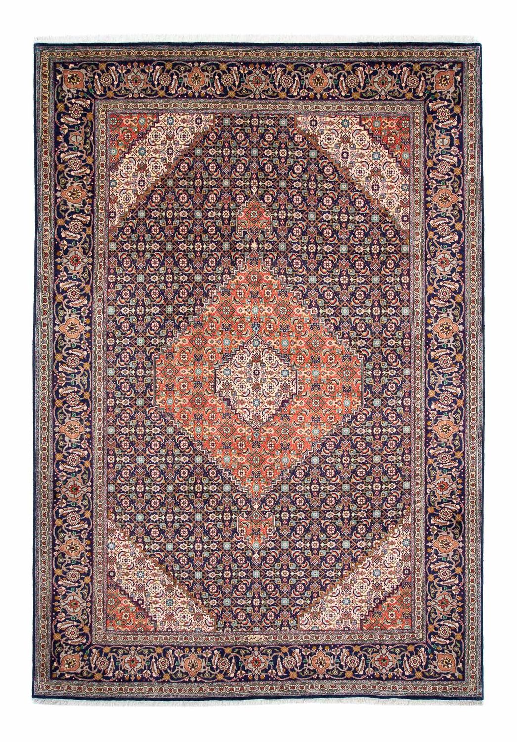 Perzisch tapijt - Tabriz - 309 x 209 cm - donkerblauw