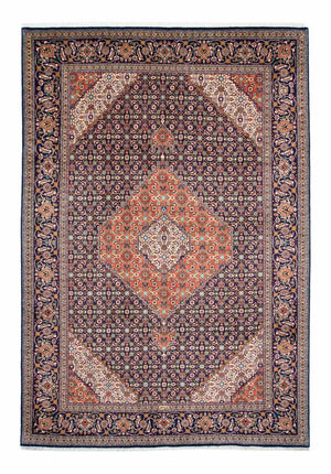 Perzisch tapijt - Tabriz - 309 x 209 cm - donkerblauw