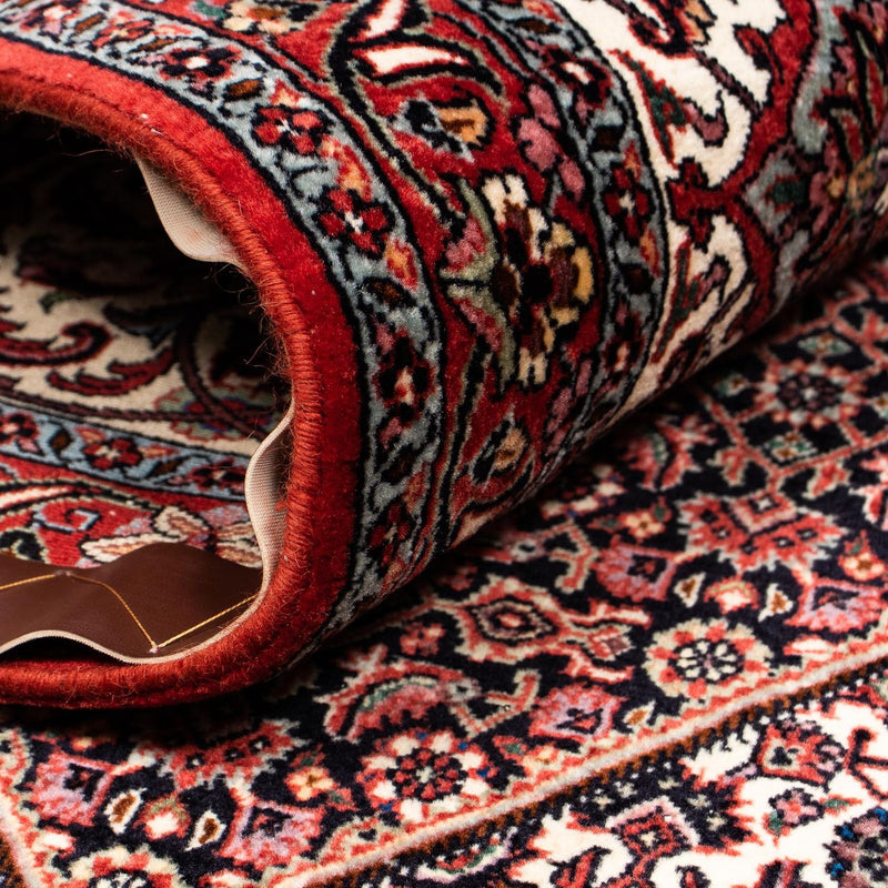 Perzisch tapijt - Bijar - 397 x 296 cm - donkerrood