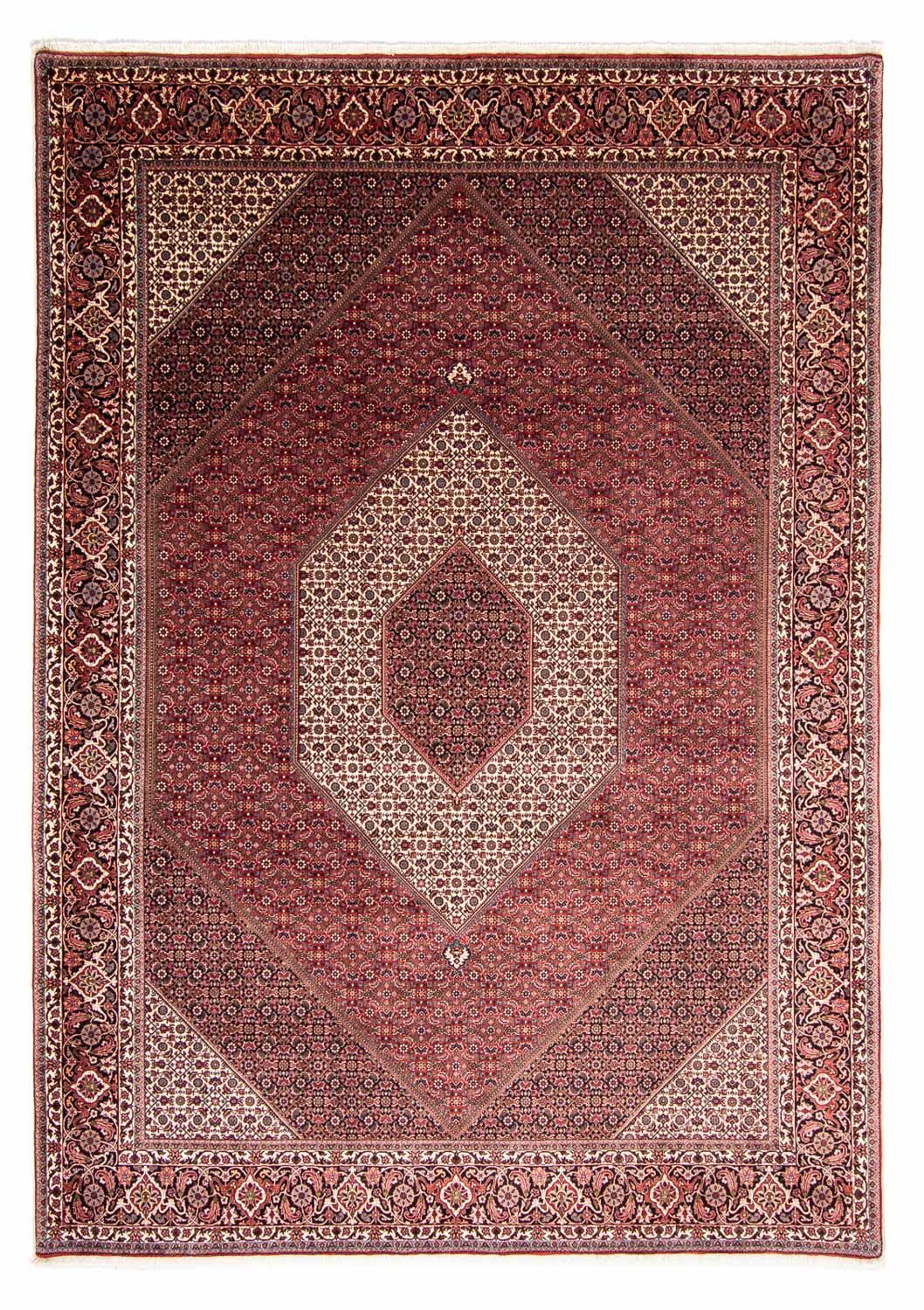 Perzisch tapijt - Bijar - 344 x 254 cm - licht rood