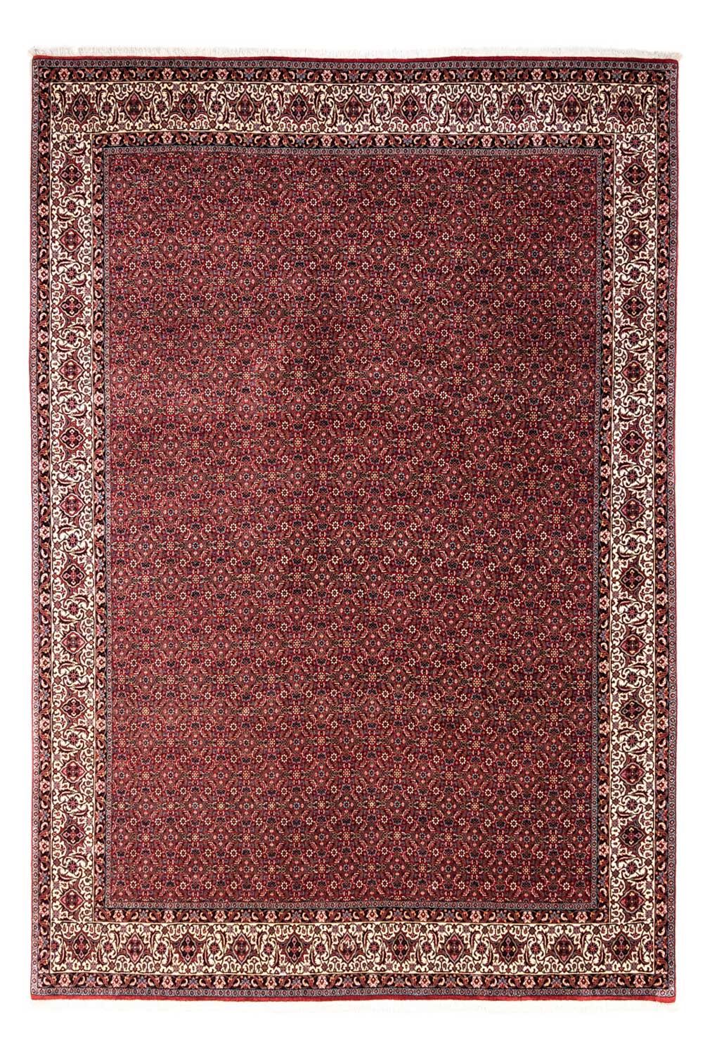 Perzisch tapijt - Bijar - Koninklijk - 343 x 251 cm - rood