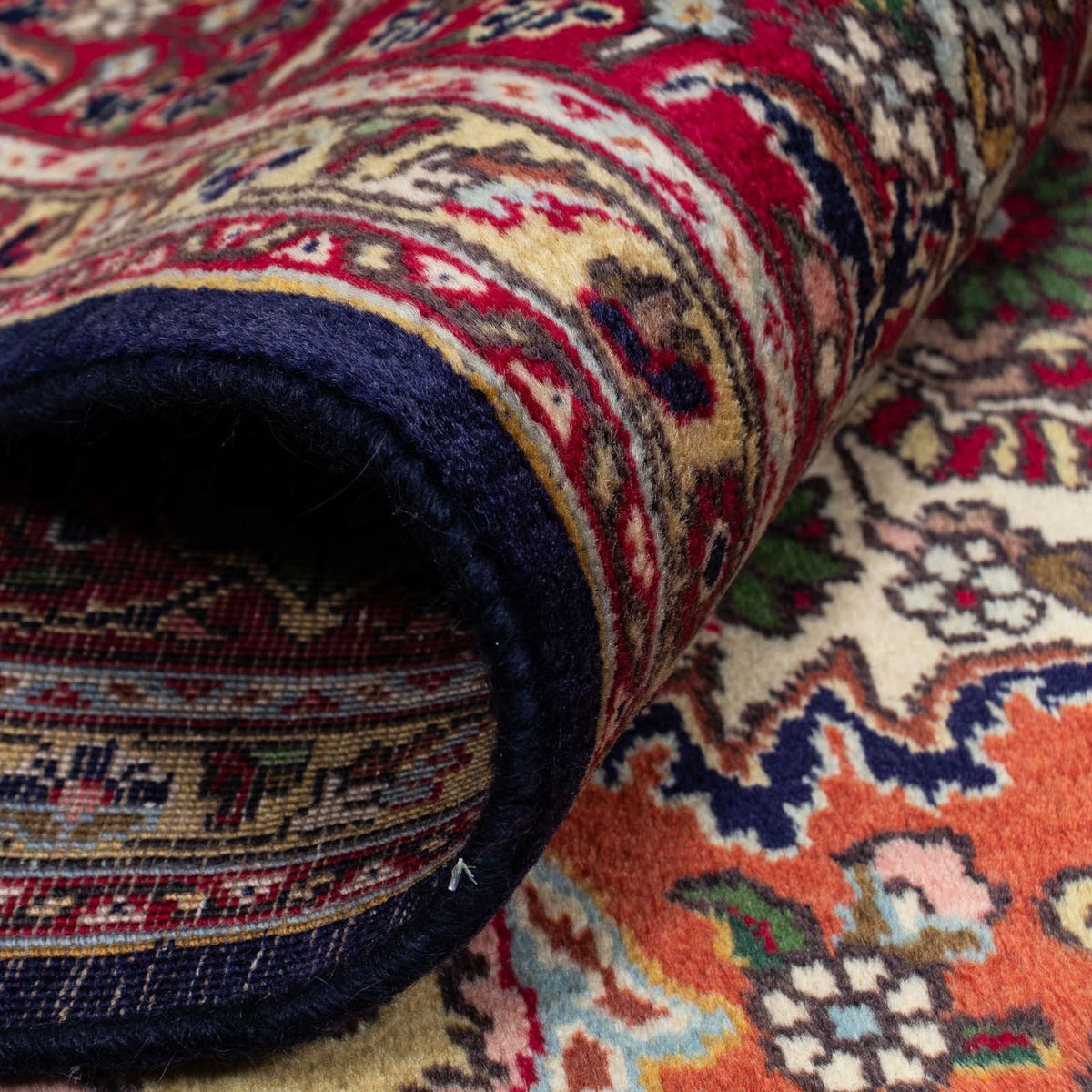 Perzisch tapijt - Tabriz - 307 x 200 cm - donkerblauw