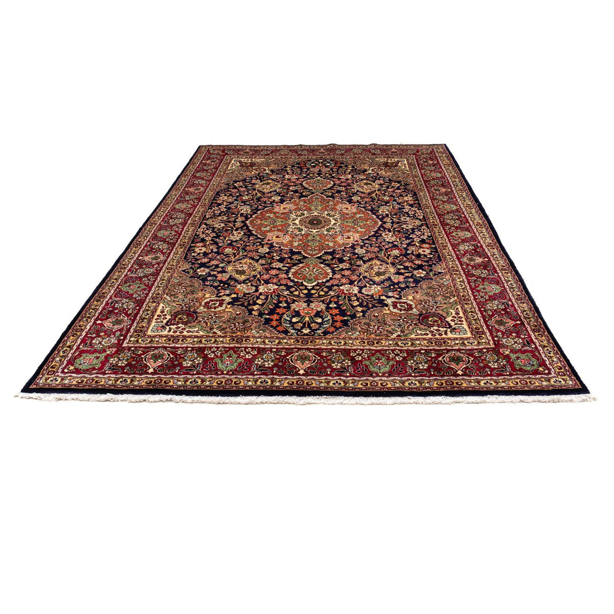 Perzisch tapijt - Tabriz - 310 x 205 cm - donkerblauw