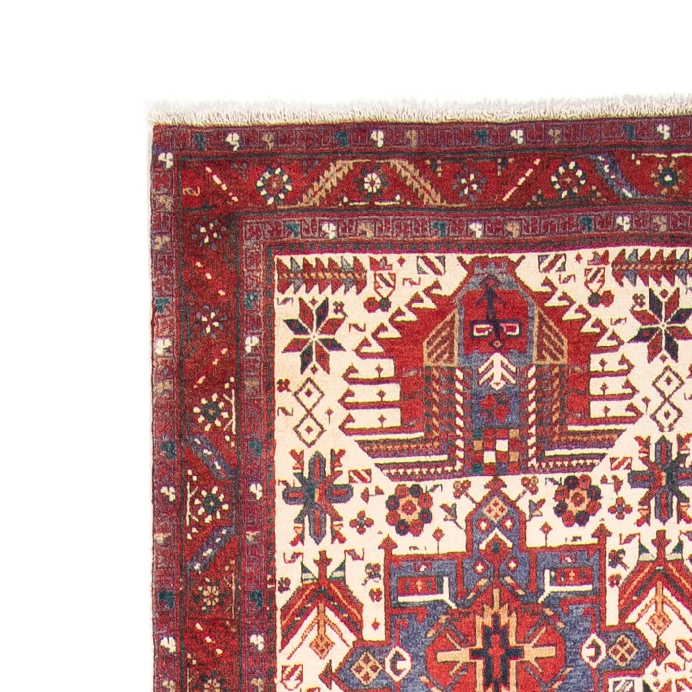 Qaraja Tapijt 445x95cm - Perzisch tapijt
