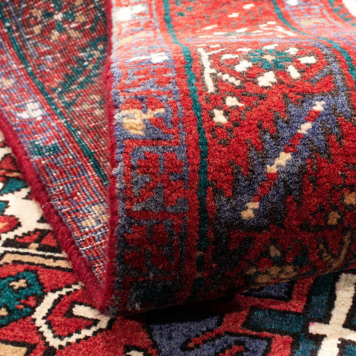 Loper Perzisch Tapijt - Nomadisch - 445 x 95 cm - beige