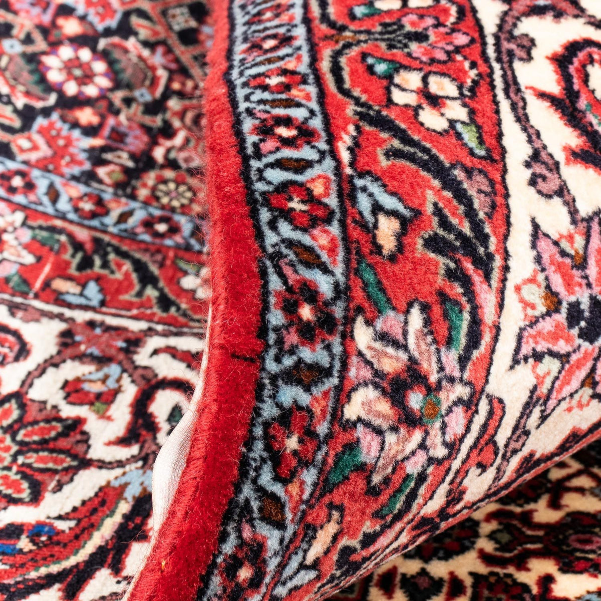 Perzisch tapijt - Bijar - 351 x 254 cm - licht rood