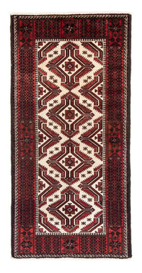 Loper Baluch tapijt - 218 x 103 cm - rood
