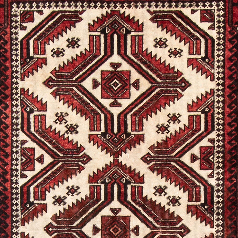 Loper Baluch tapijt - 218 x 103 cm - rood