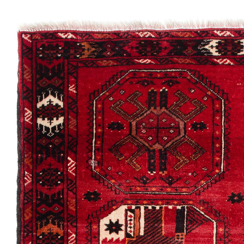 Baluch tapijt - 190 x 106 cm - donkerrood