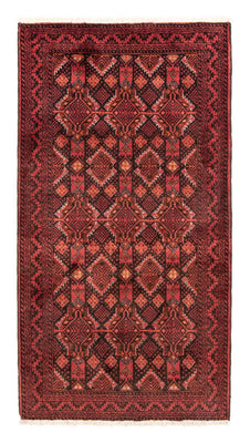 Loper Baluch tapijt - 194 x 101 cm - rood