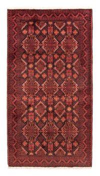 Loper Baluch tapijt - 194 x 101 cm - rood