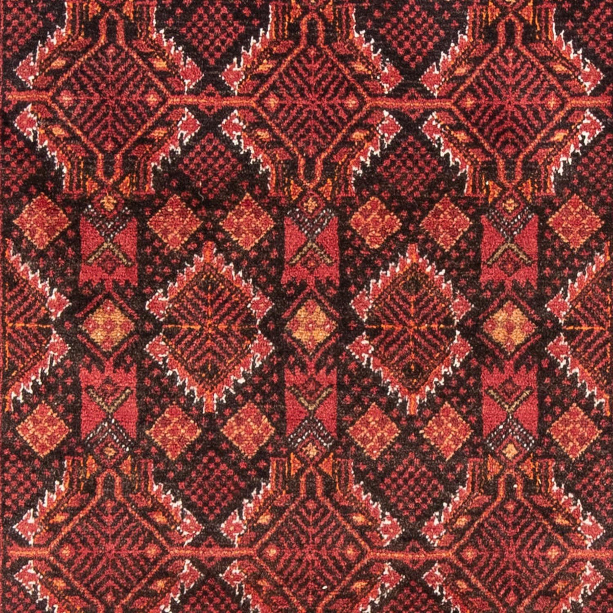 Loper Baluch tapijt - 194 x 101 cm - rood