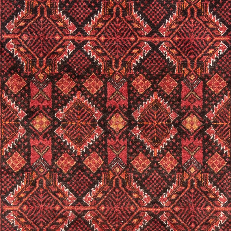 Loper Baluch tapijt - 194 x 101 cm - rood