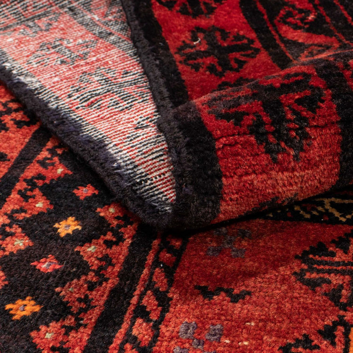 Loper Baluch tapijt - 236 x 127 cm - rood