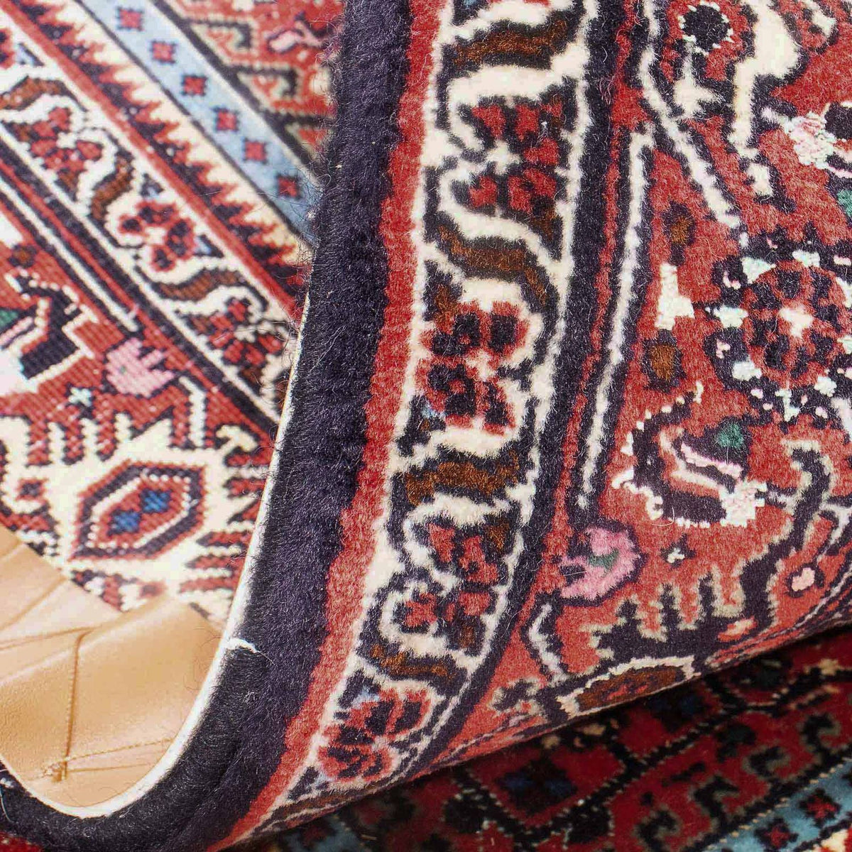 Perzisch tapijt - Bijar - 151 x 86 cm - licht rood