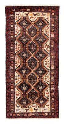 Loper Baluch tapijt - 225 x 104 cm - beige