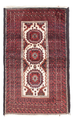 Baluch tapijt - 144 x 92 cm - donkerrood