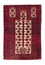 Baluch tapijt - 136 x 91 cm - donkerrood