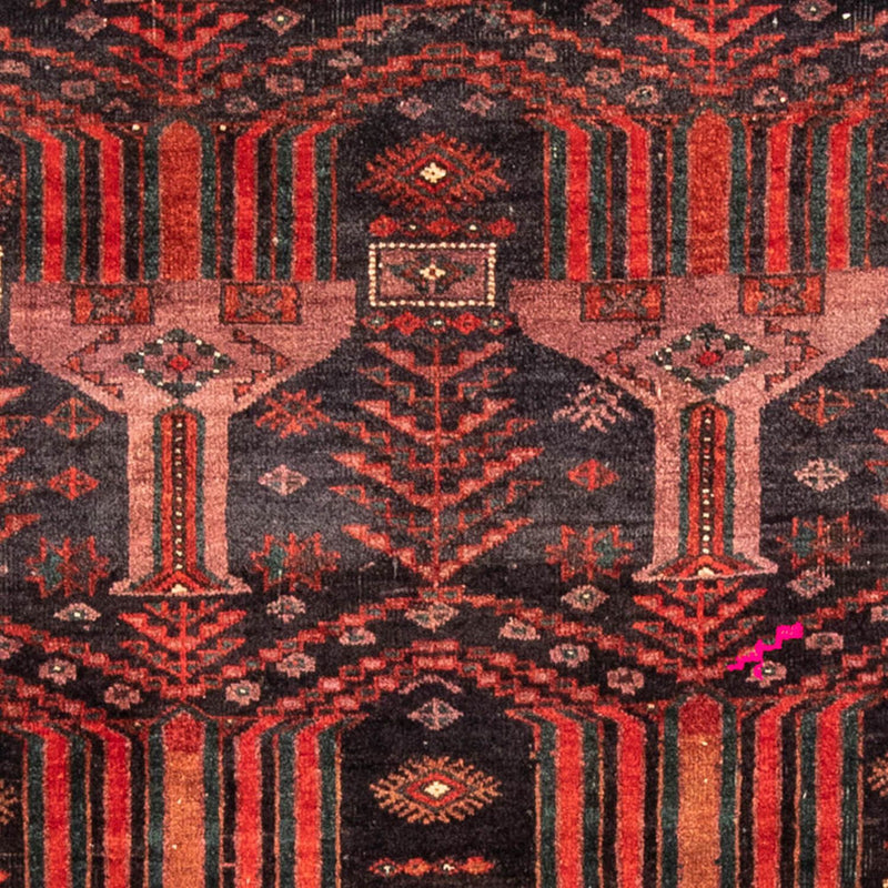 Loper Baluch tapijt - 228 x 114 cm - licht rood