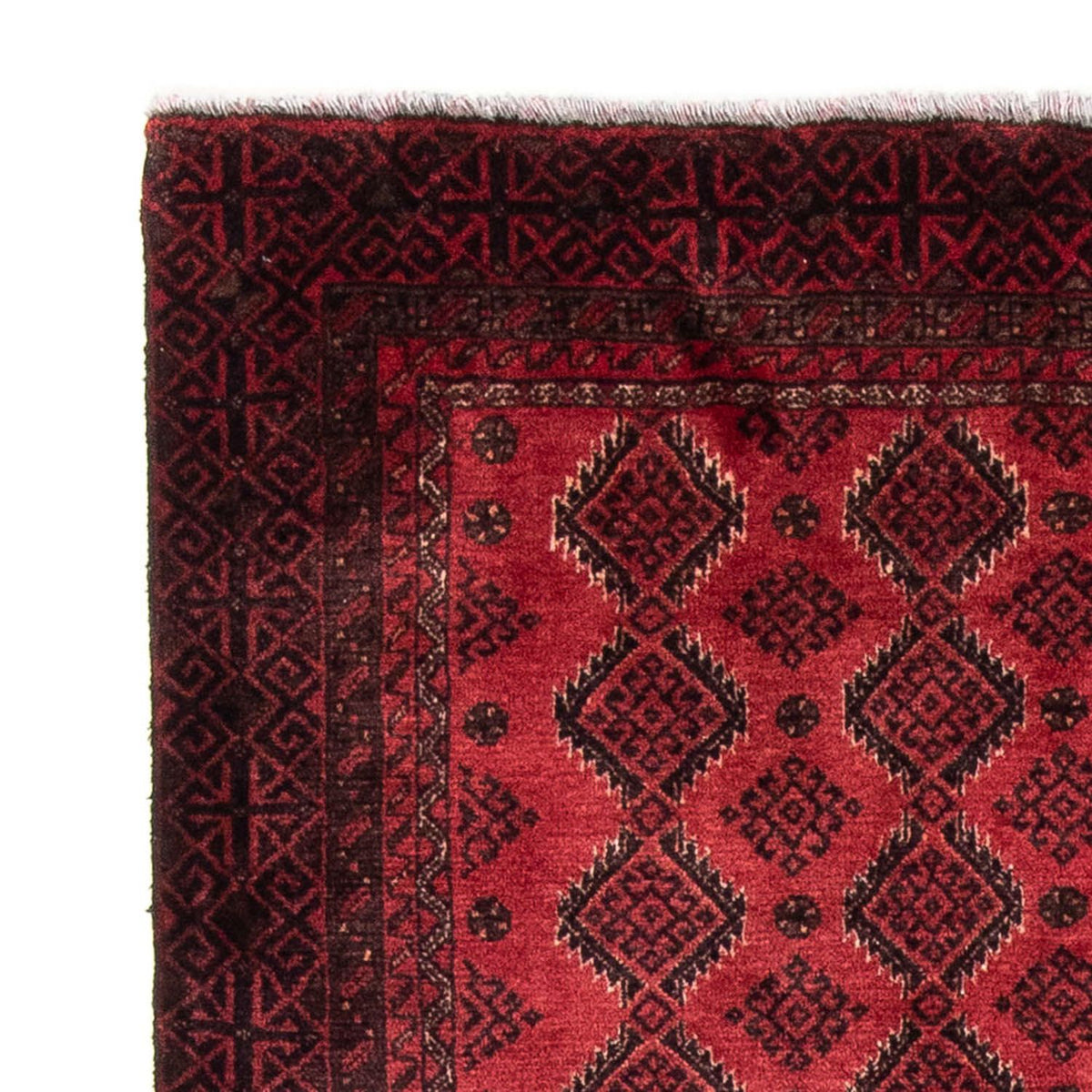 Loper Baluch tapijt - 230 x 113 cm - donkerrood