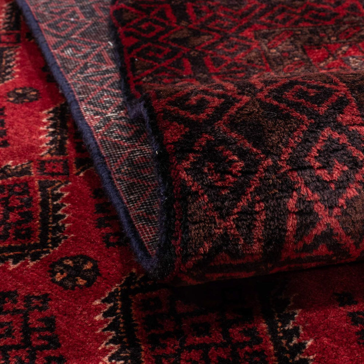 Loper Baluch tapijt - 230 x 113 cm - donkerrood