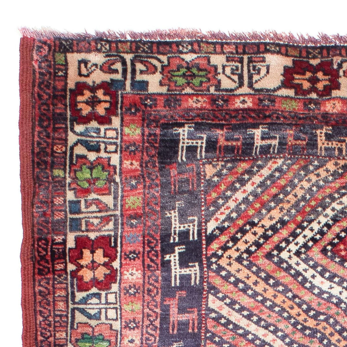 Baluch tapijt - 157 x 104 cm - veelkleurig