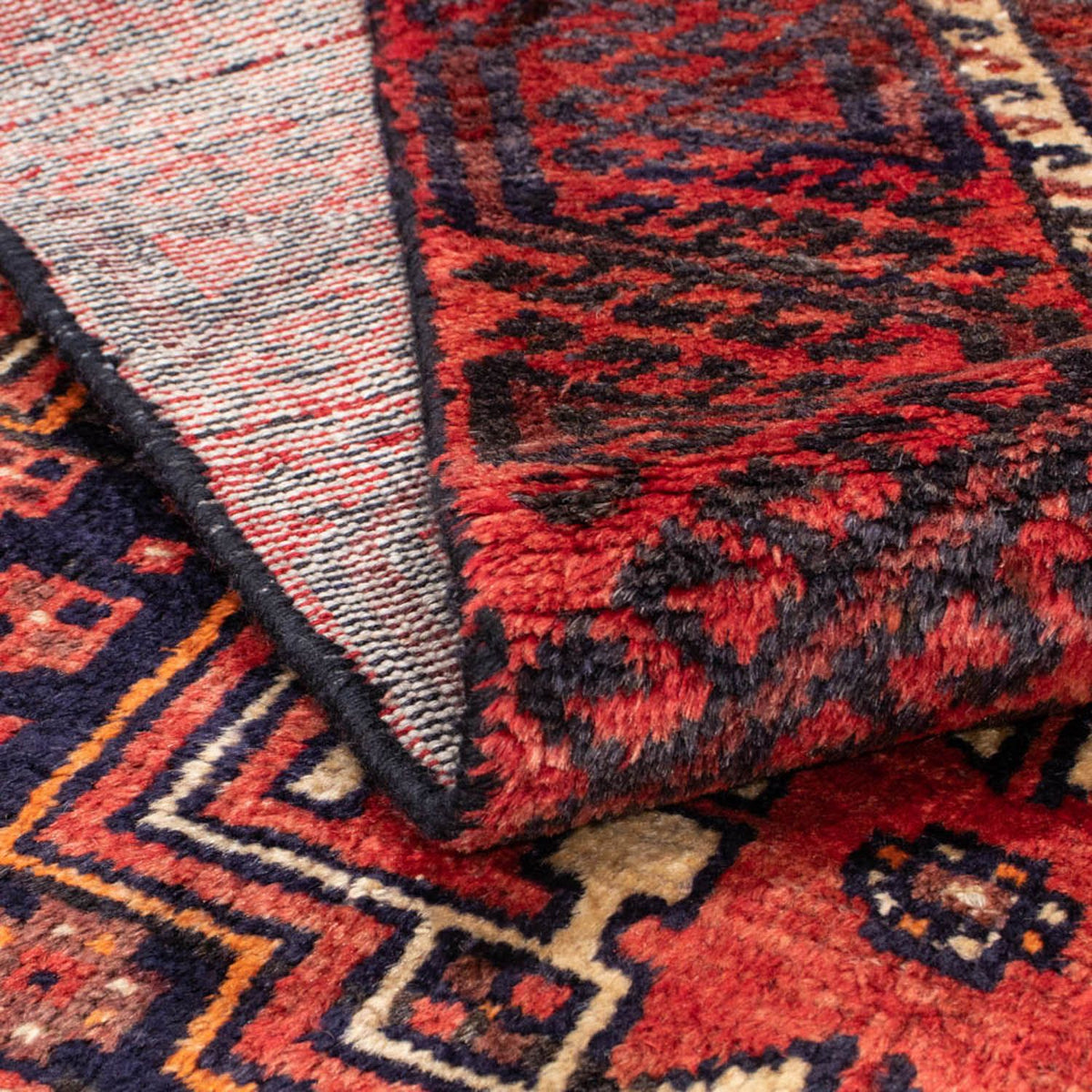 Loper Baluch tapijt - 221 x 110 cm - rood