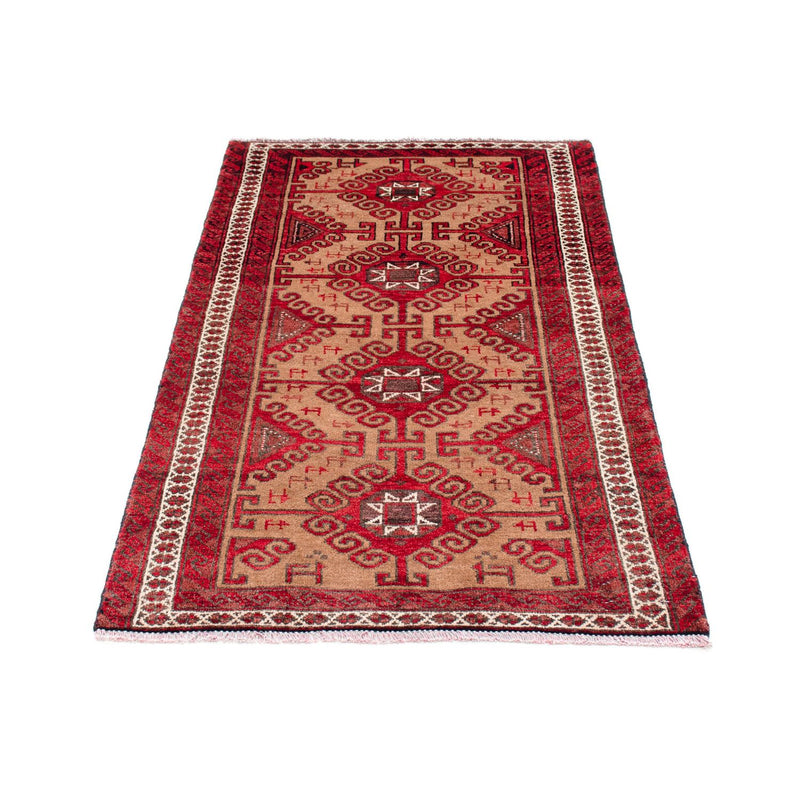 Baluch tapijt - 140 x 76 cm - rood