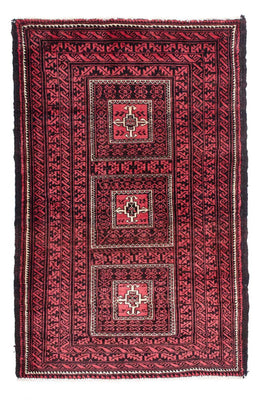 Baluch tapijt - 158 x 103 cm - donkerrood