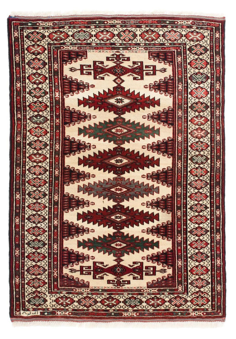 Baluch tapijt - 128 x 91 cm - beige