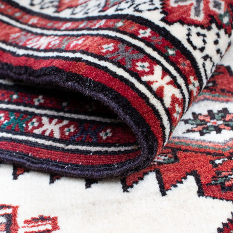 Baluch tapijt - 128 x 91 cm - beige