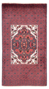 Baluch tapijt - 156 x 87 cm - donkerrood