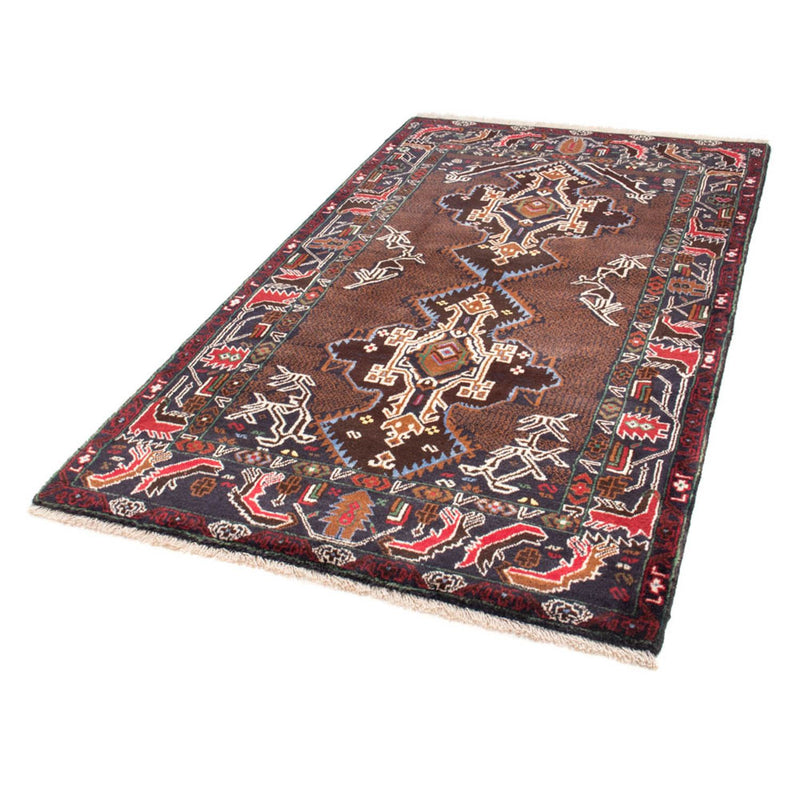 Loper Baluch tapijt - 201 x 112 cm - licht choco