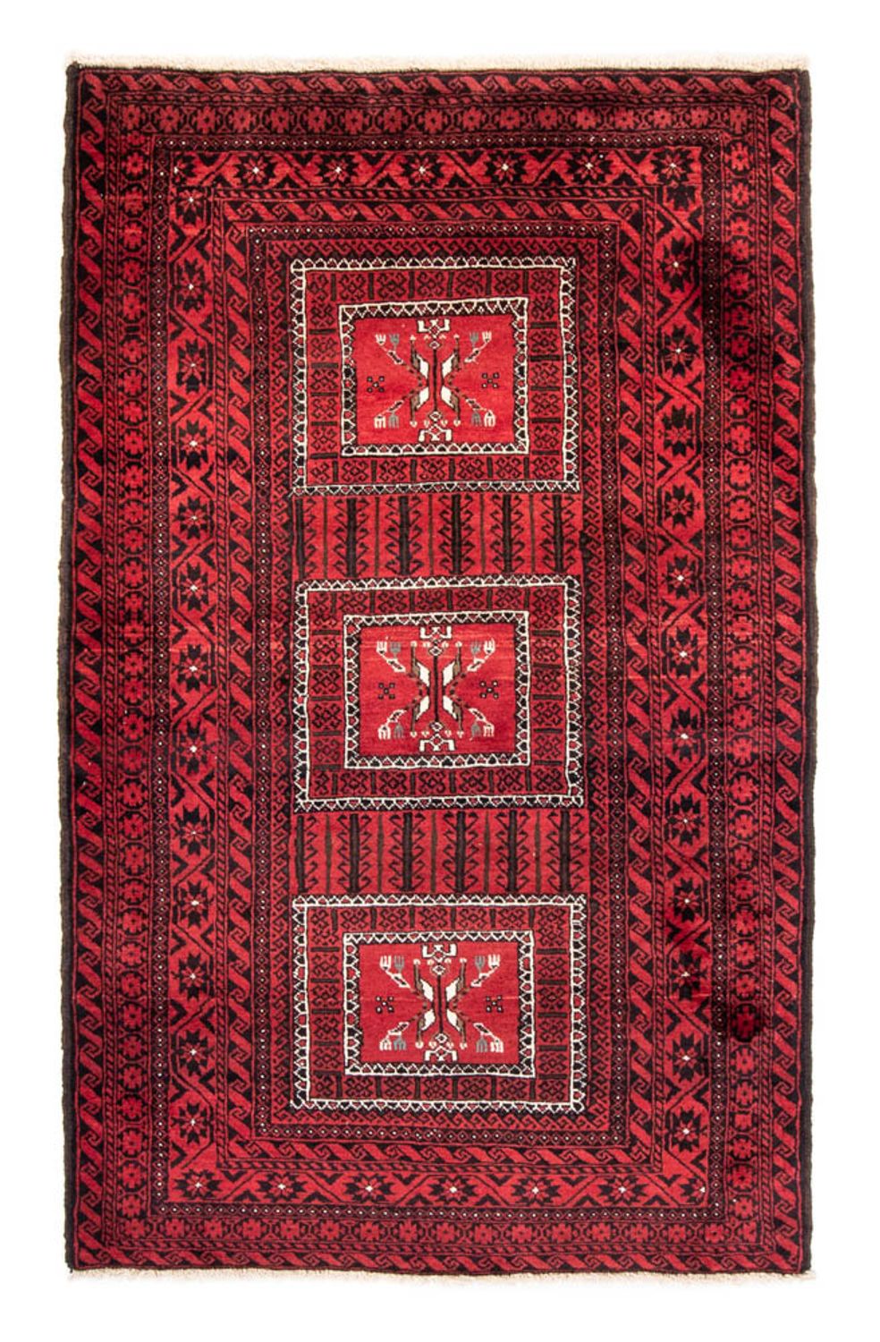 Baluch tapijt - 217 x 121 cm - rood