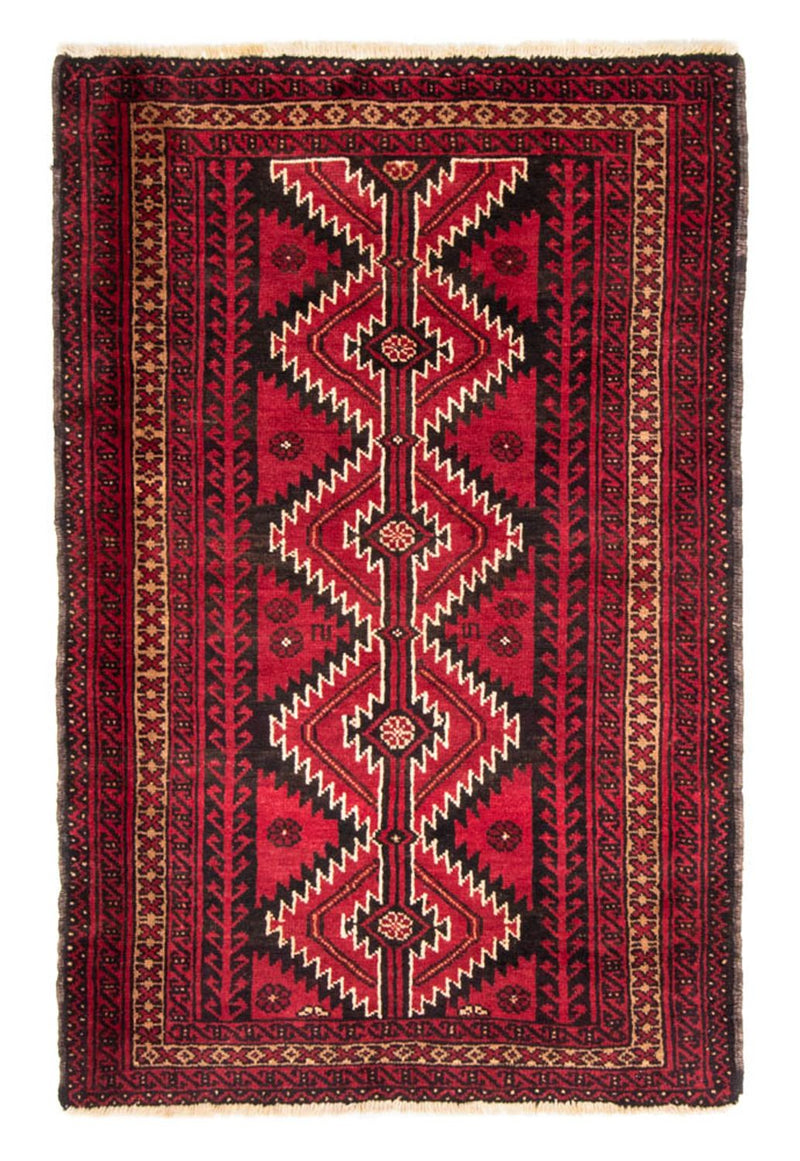 Baluch tapijt - 194 x 124 cm - rood