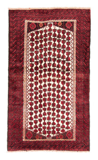 Loper Baluch tapijt - 185 x 102 cm - donkerrood