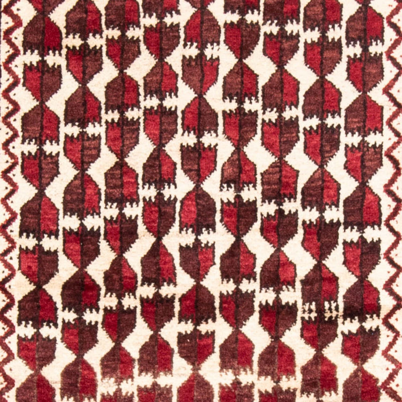 Loper Baluch tapijt - 185 x 102 cm - donkerrood